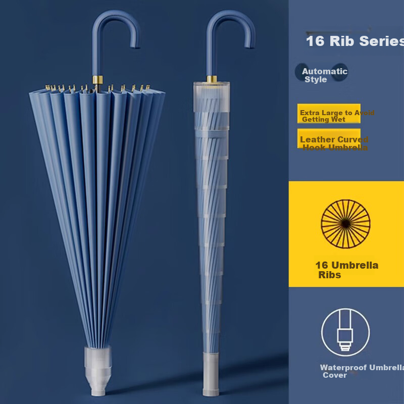 Tingjianshiguang Automatic Long Handle Umbrella