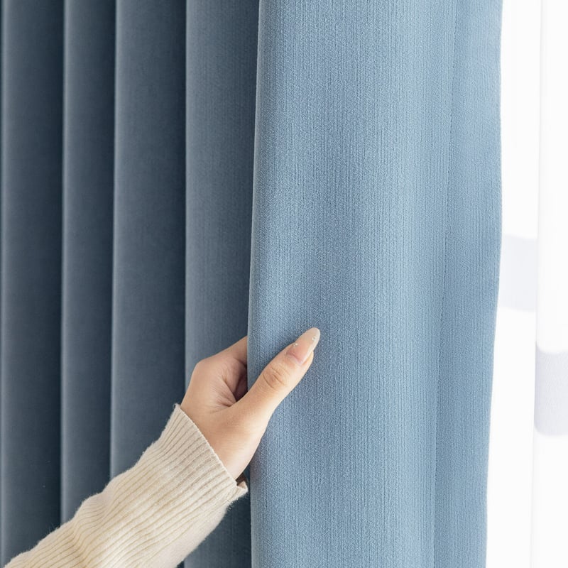 Shuixingjiafang Blackout Velvet Curtains