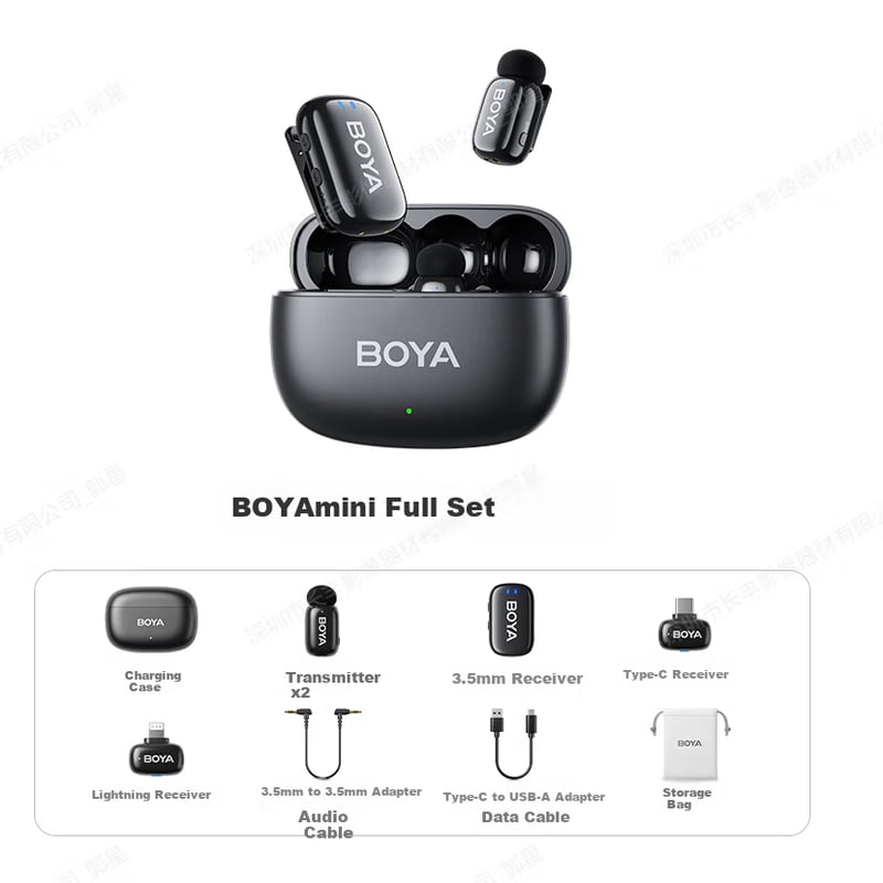 BOYA Mini Wireless Lavalier Microphone