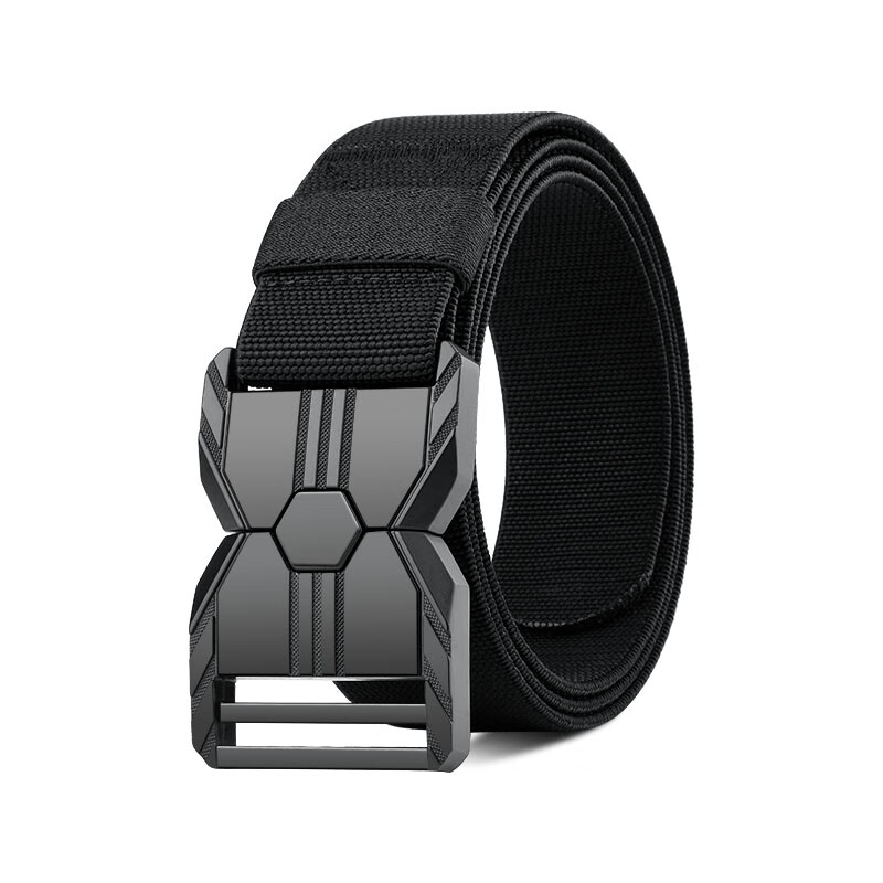 JEVI Men's Elastic Tactical Belt, 120cm