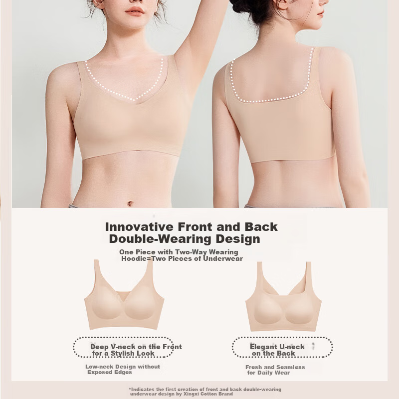 LUCKMEEY Foundation Bra - Seamless Invisible