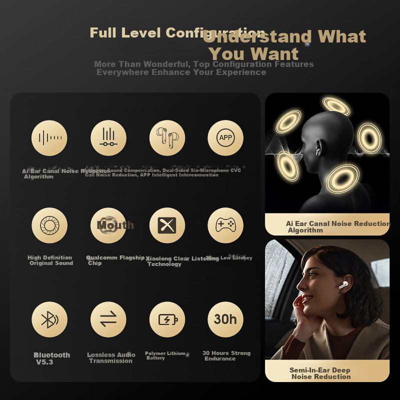 IKF Find Max6 Quiet True Wireless Earphones