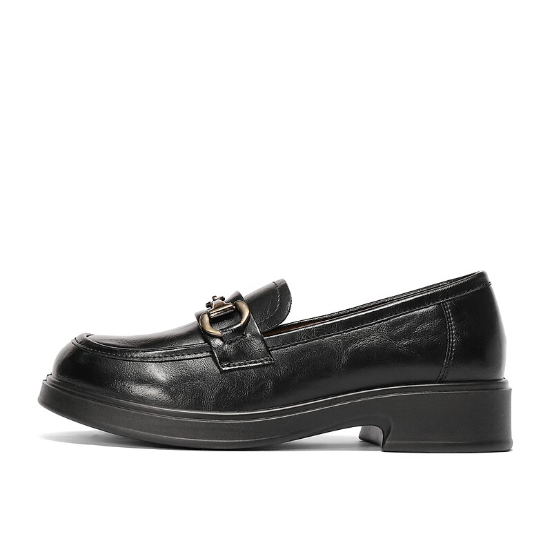SENDA Women's Loafers with Horse Bit Buckle