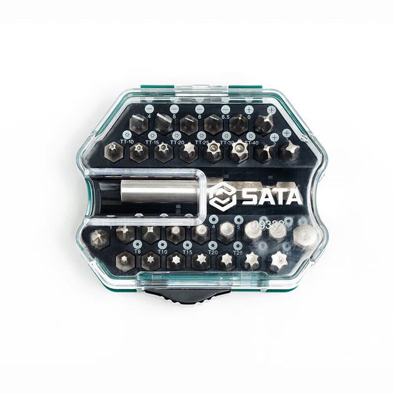 SATA Electric Screwdriver Bit Set - 31-Piece Tool Kit