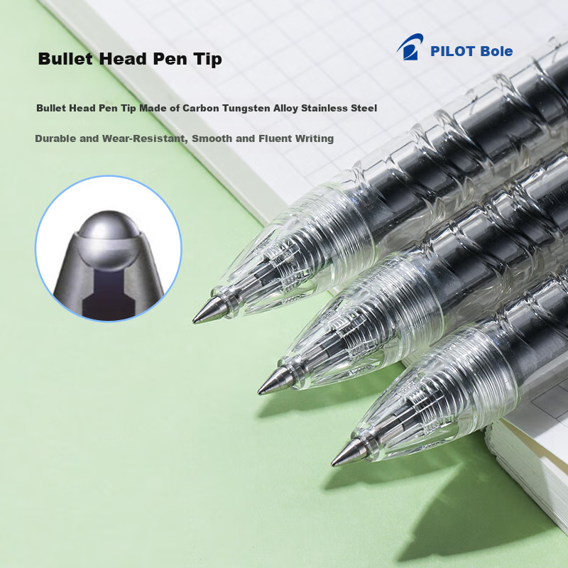 PILOT Retractable Black Gel Pen 0.5mm