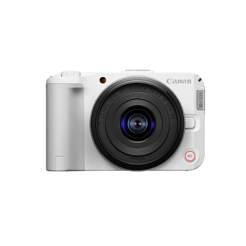 Canon EOS R50 V Kit with 14-30mm White Mirrorless Camera