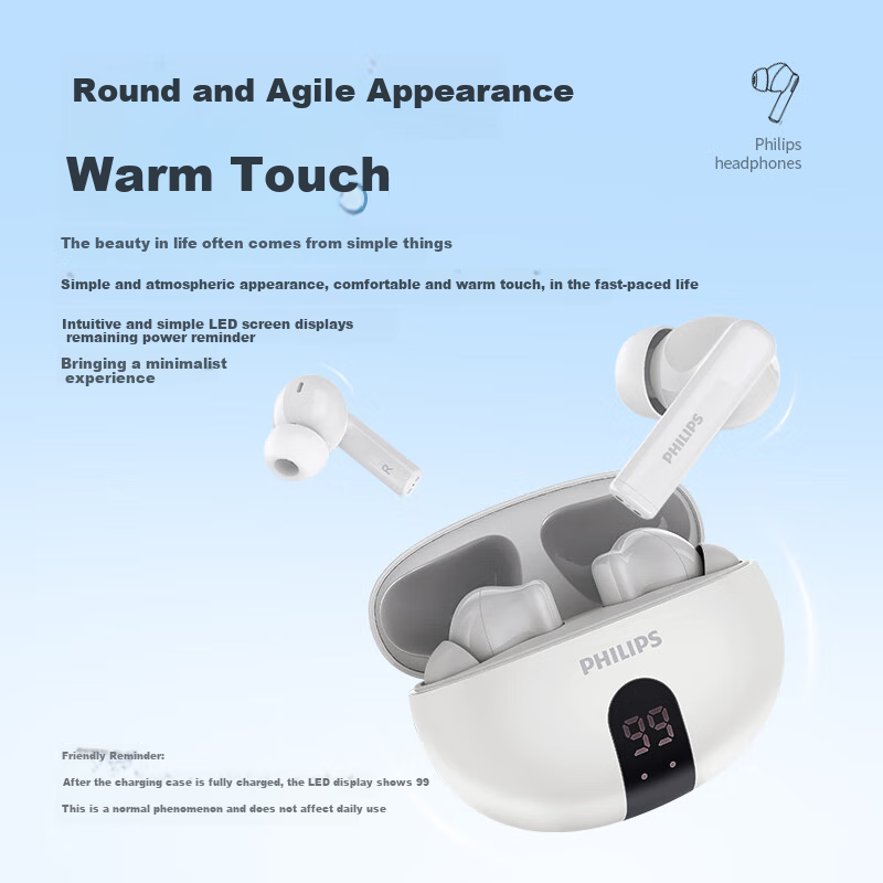 PHILIPS True Wireless Bluetooth Earphones - Sports Model with ANC