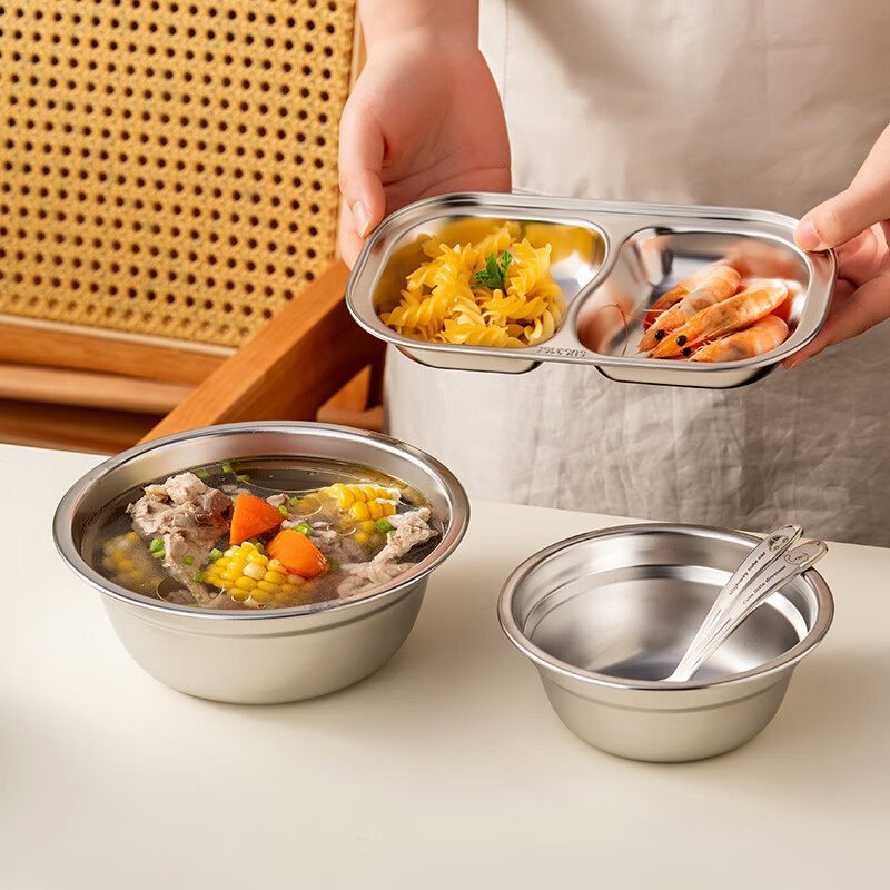 OnlyCook Dinosaur 304 Stainless Steel Baby Food Bowl