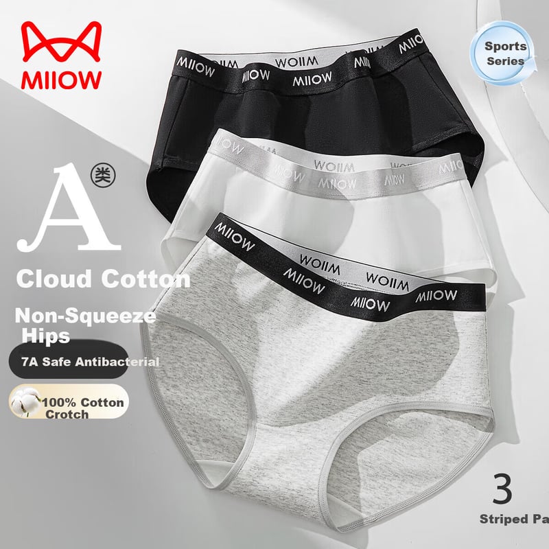 MiiOW A Baby Cotton Women's Underwear