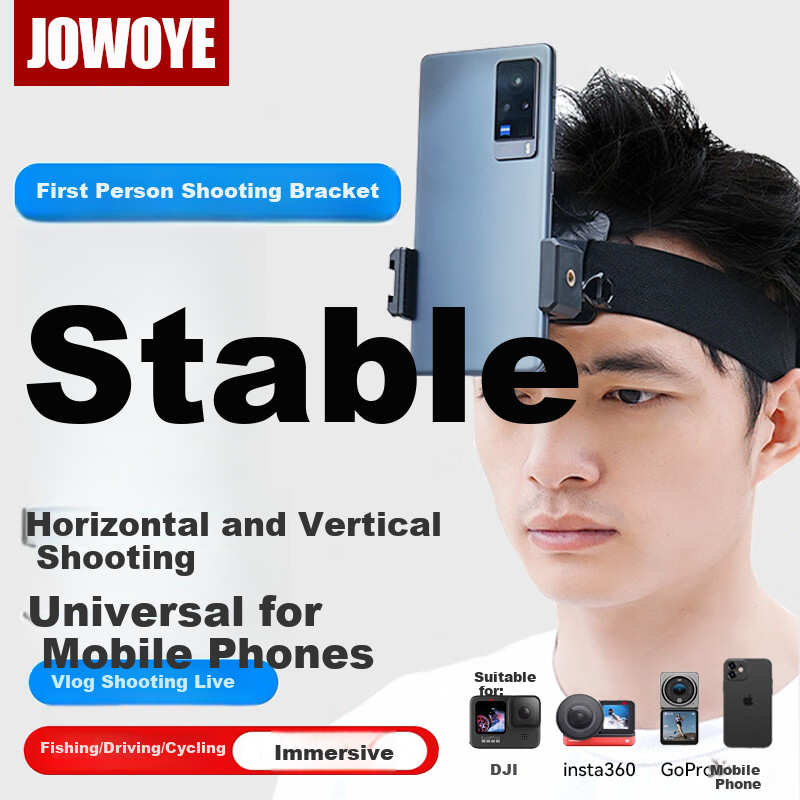 JOWOYE Head-Mounted Phone Holder