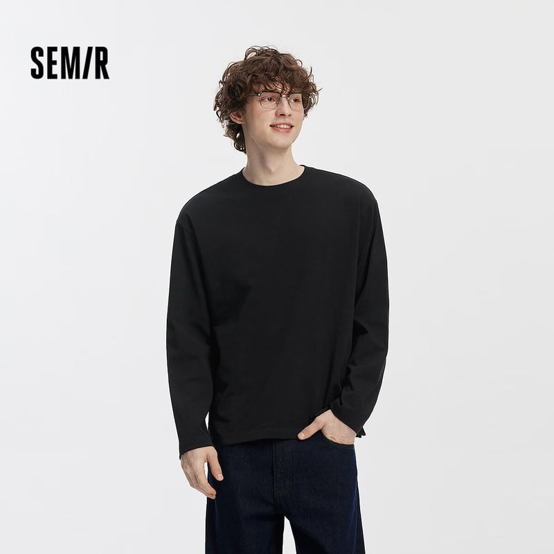 Semir Men's Long-Sleeve Cotton T-Shirt