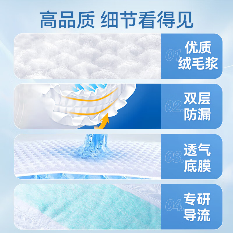 Kefu Antibacterial Odor-Eliminating Diapers XL