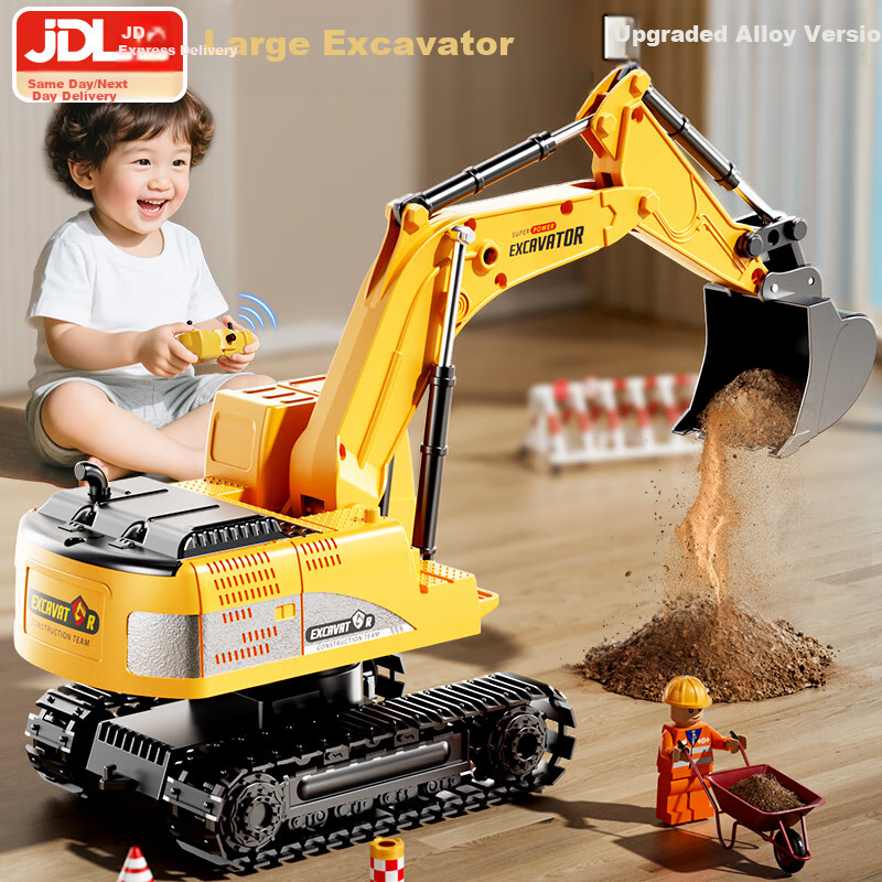 LIVING STONES Alloy Remote Control Excavator
