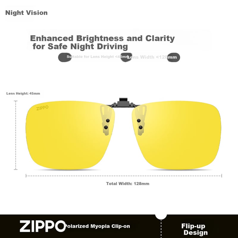 ZIPPO Night Vision Polarized Driving Glasses