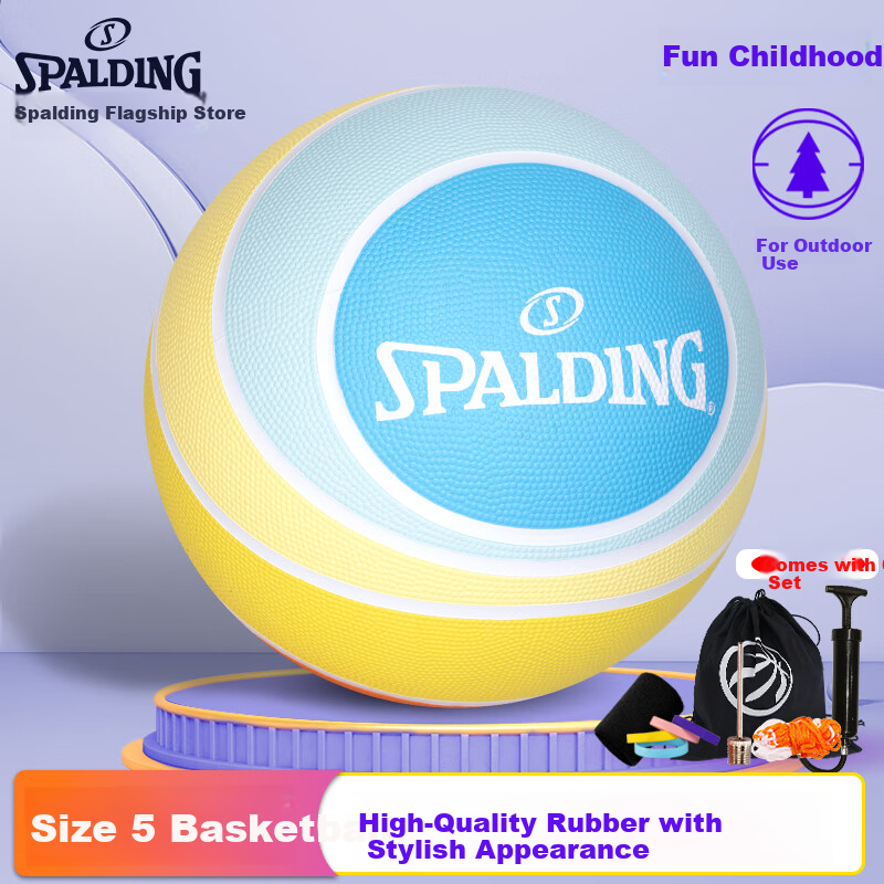 Spalding Lollipop Color Kids Basketball