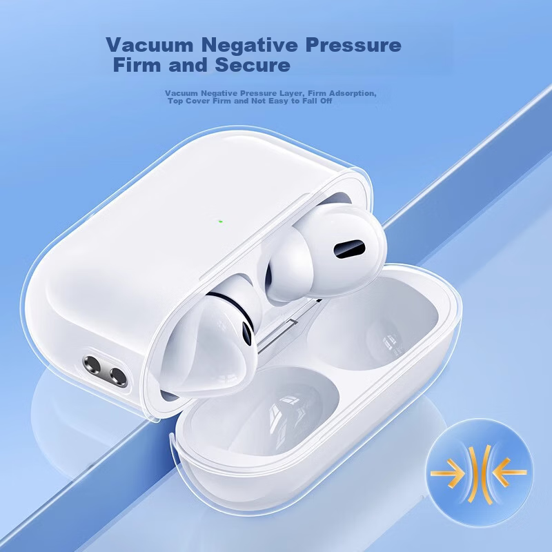 HotFire AirPods 2 Shockproof Case with Transparent Cover