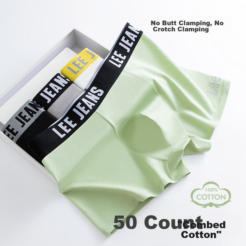 Lee [7A Antibacterial] Men's Boxer Briefs