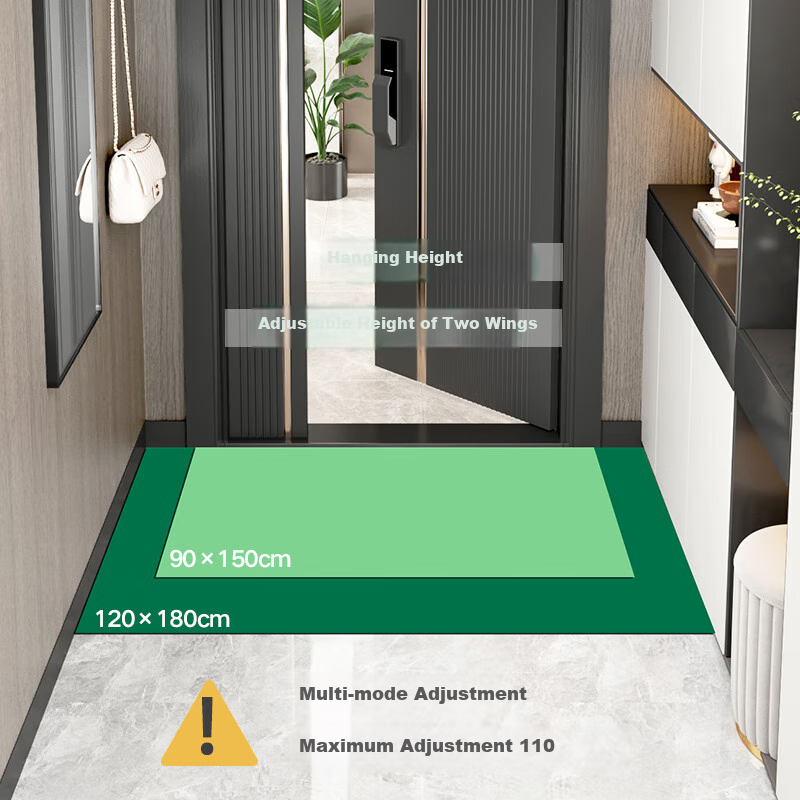 Dajiang Entrance Mat - 90x150cm Foyer Rug