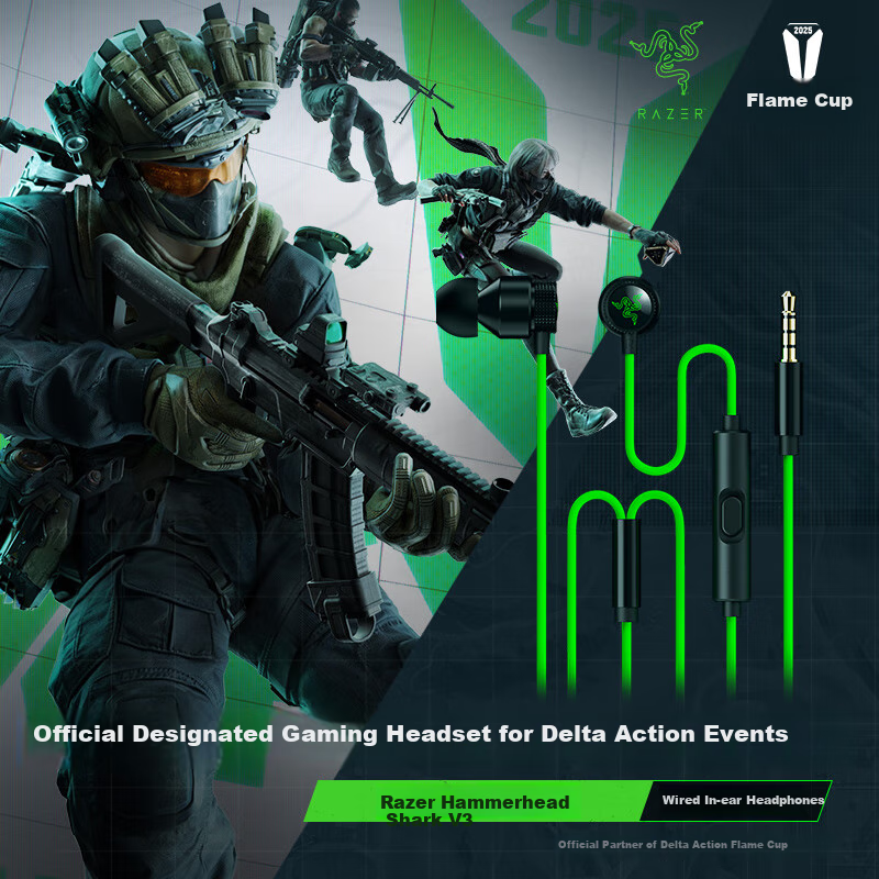 Razer Hammerhead Kraken V3 Gaming Headset