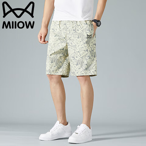 MiiOW Men's Casual Loose Shorts