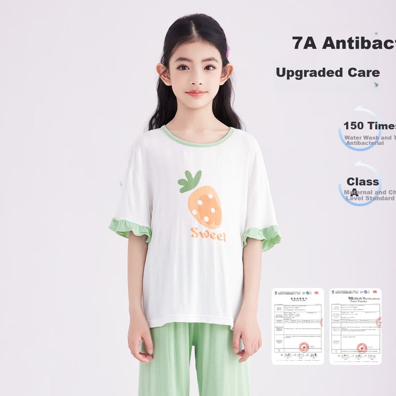 DEESHA Antibacterial Kids Pajama Set