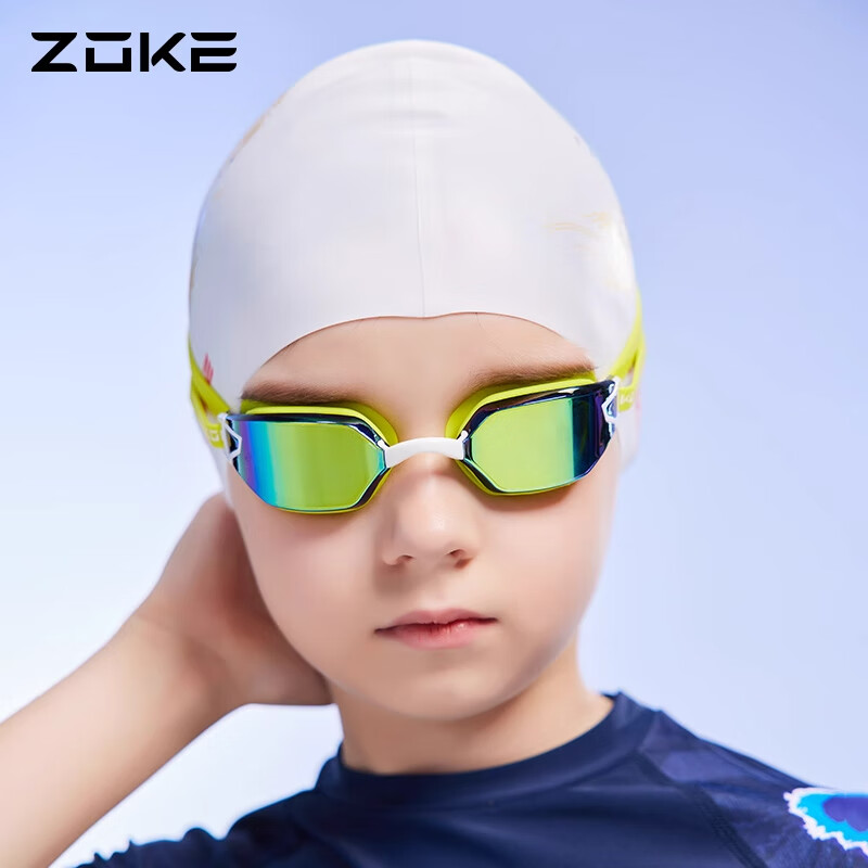 ZOKE Kids Electroplated Swimming Goggles - Anti-Fog & Waterproof