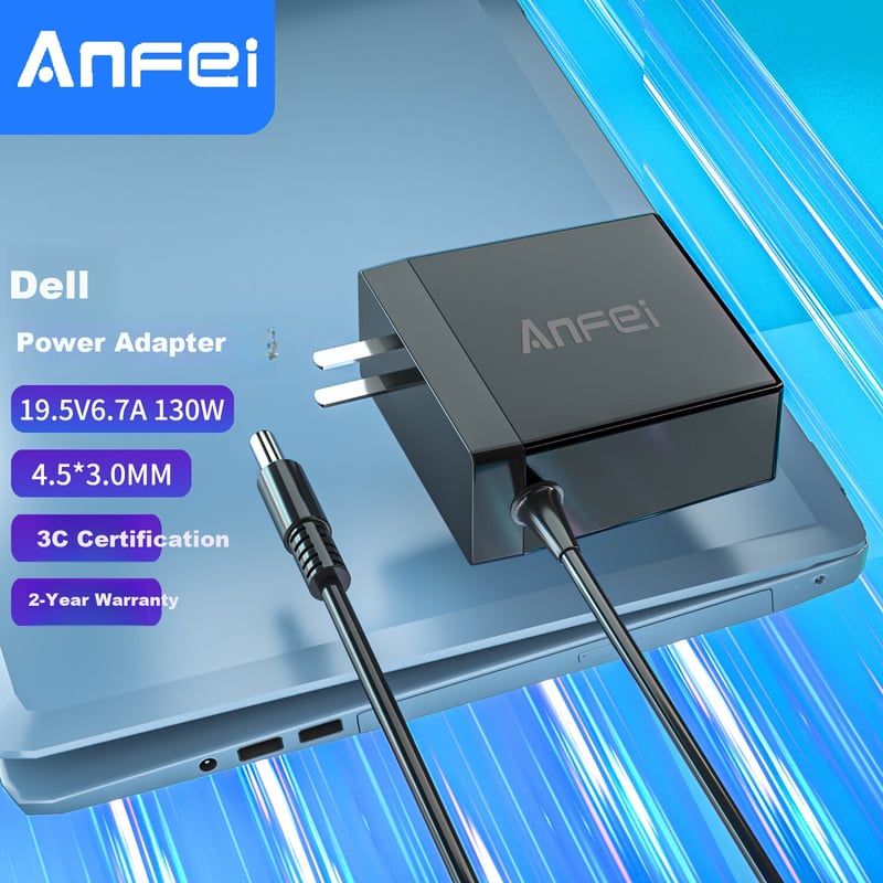ANFEI GaN Charger 130W for Dell Laptops