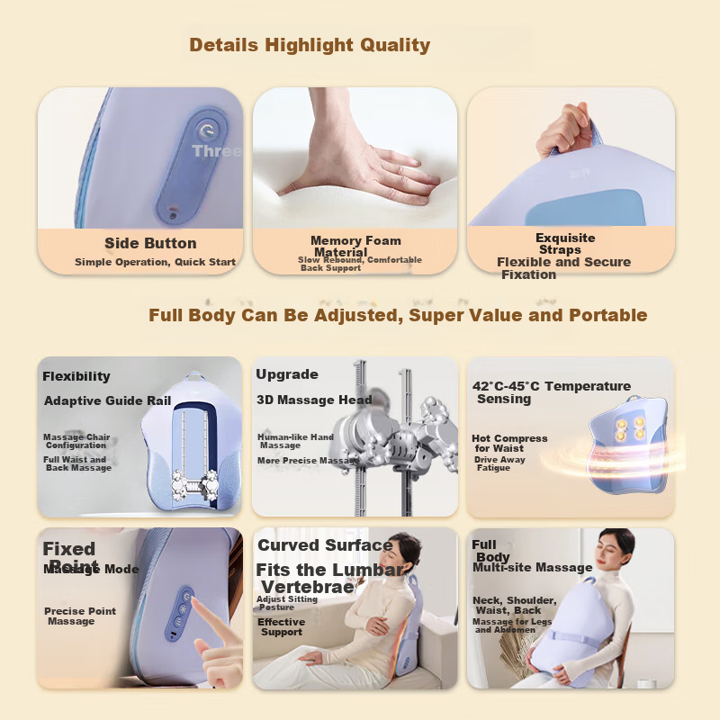 MIAOJIE MX08 Walking Style Back Massager