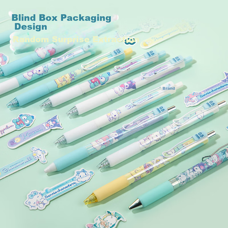 GuangBo & Sanrio Blind Box Retractable Gel Pen