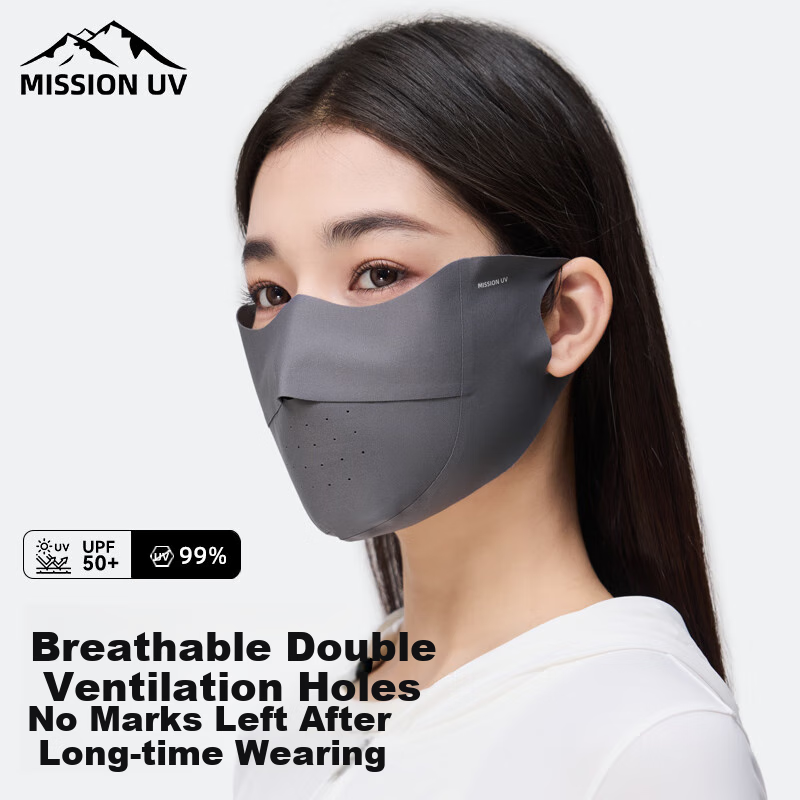 MISSION UV Ice Silk Sunscreen Mask