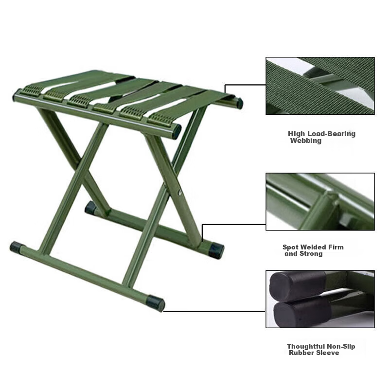 Hakkai Bird Military Training Folding Stool