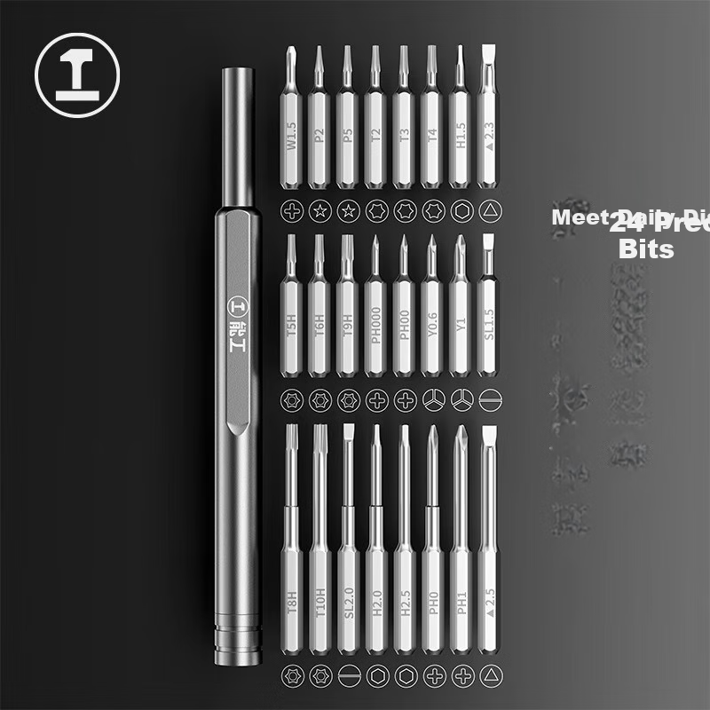 GREENER Precision Screwdriver Set - 34-Piece Extended High-Hardness Tool