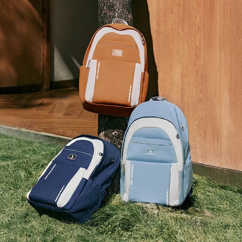 OIWAS Mochi Bag Backpack - Large Capacity School Bag for Middle & High School Students
