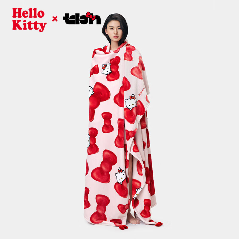 Tbh Sanrio Hello Kitty Flannel Blanket
