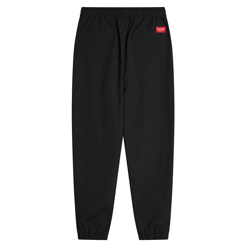 DANCING WOLVES Elastic Comfort Pants, 001 Black