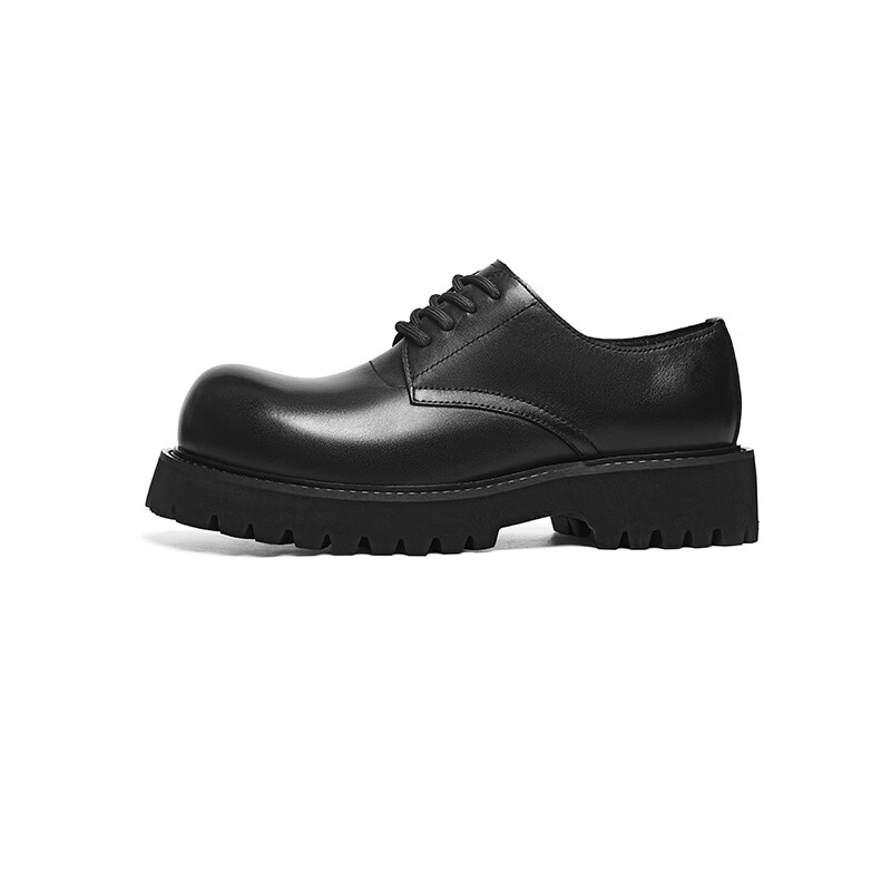 RED DRAGONFLY Men's Chunky Height-Increasing Derby Shoes