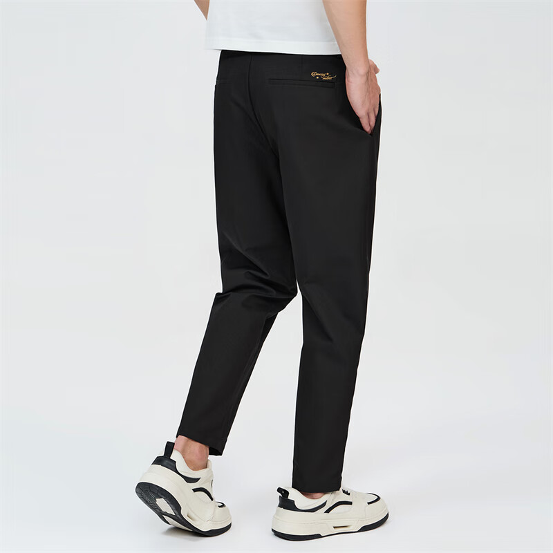 DANCING WOLVES Delicate Fine Check Men's Casual Pants