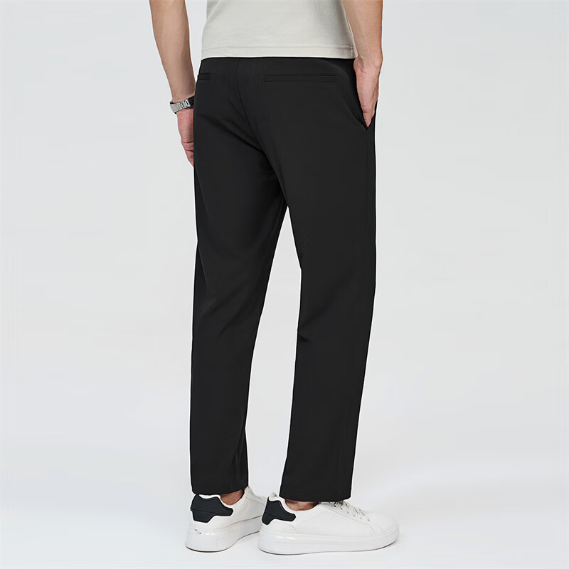 DANCING WOLVES Silk Blend Elastic Men's Pants