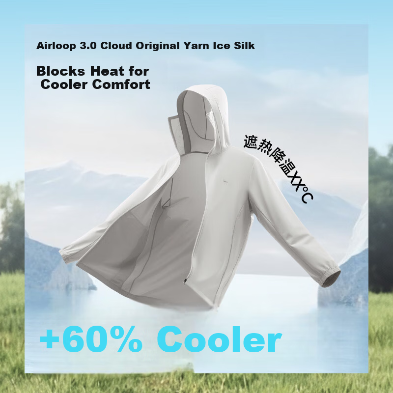 Beneunder Ice Silk UV Protection Jacket for Men