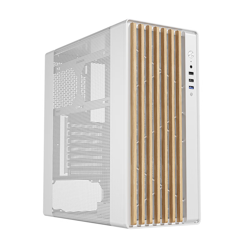 Aigo Yufeng N20 White Wooden ATX Case