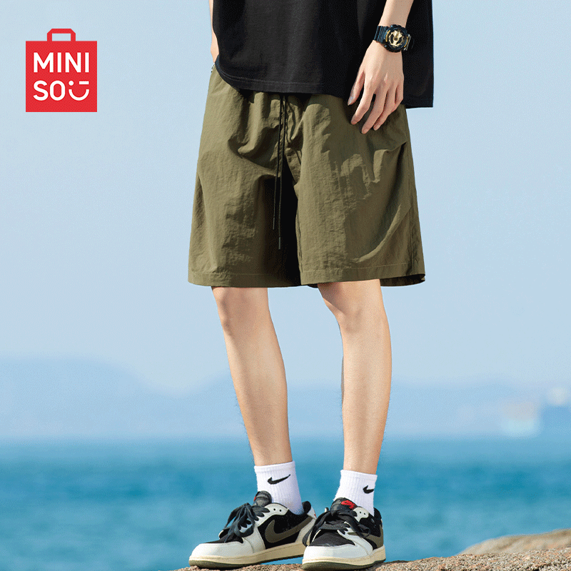 MINISO Men's Cargo Shorts 2025 Summer Style