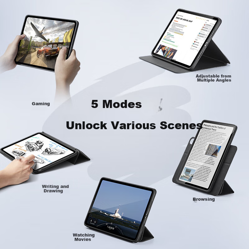 ESR iPad Air 11 Case with Detachable Magnetic Cover