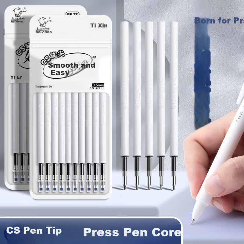 Kabaxiong Black Gel Pen Refills 0.5mm