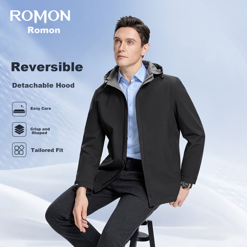 ROMON Reversible Business Jacket