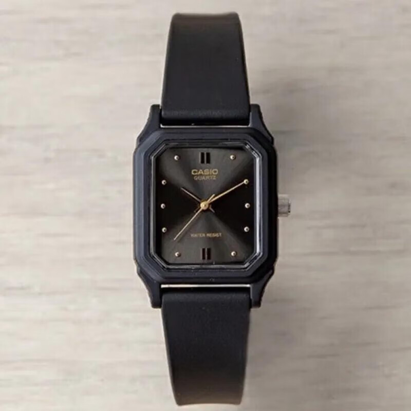 Casio Women's Small Black Dial Watch - Simple Fashion Design