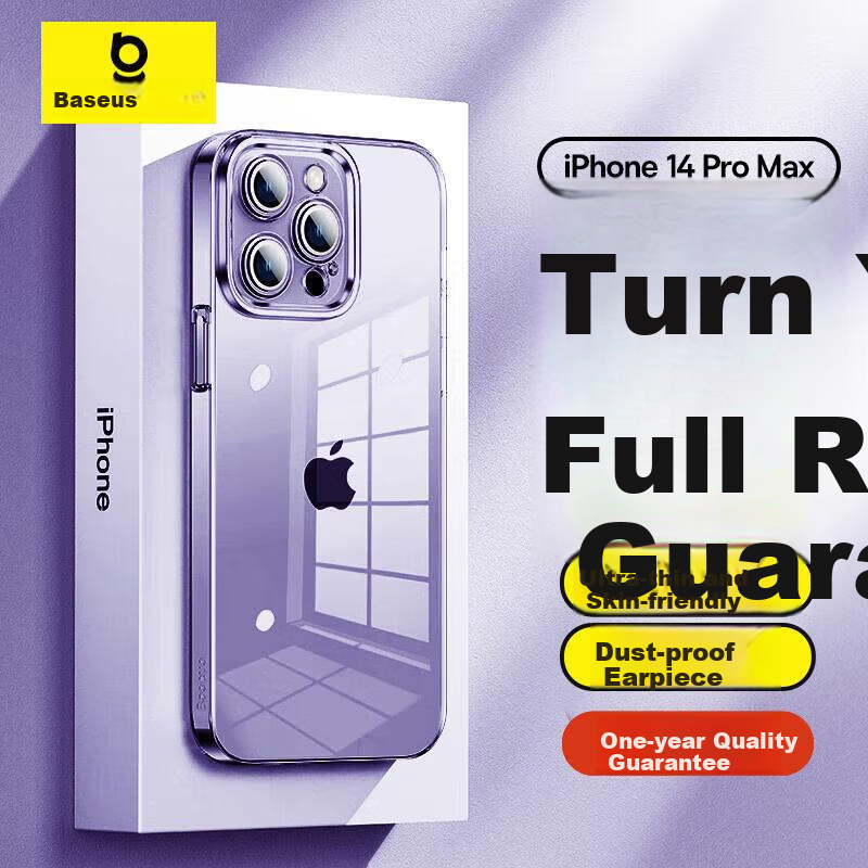 Baseus True Non-Yellowing Ice Crystal Case for iPhone 14 Pro Max