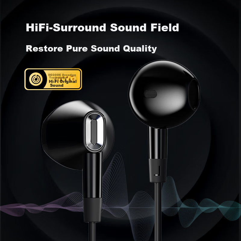 PHILIPS Semi-In-Ear Wired Headphones
