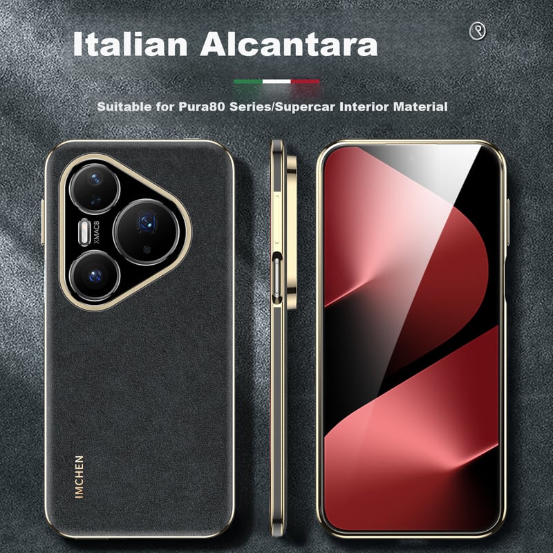 IM-CHEN Huawei Pura 80 Pro+ Luxury Suede Case