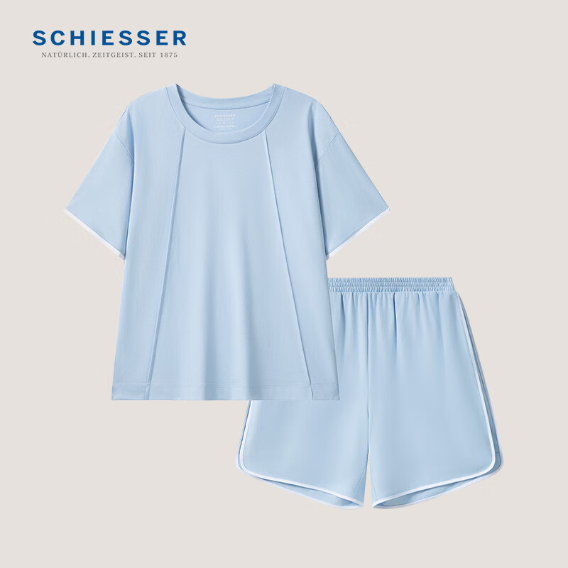 Schiesser Women's Ice Algae Cooling Pajama Set
