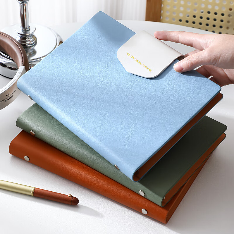 Longe Loose-Leaf Notebook - A5 Blue